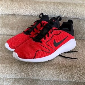 Red, Nike sneakers